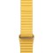 Leather Yellow Watchband, 38,40,41cm
