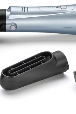 Hydro Fusion Smooth & Shape hot air brush, 4 nozzles, for blow-drying, straightening, volumizing and brushing, dual-ion technology, anti-breakage effect, Air Styler, AS774E, ice blue