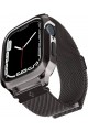 Watch Seri 8/7 (45mm) ile Uyumlu Kılıf & Kayış Metal Fit Pro Graphite - ACS04585 Watch Seri 8/7 (45mm) ile Uyumlu Kılıf & Kayış Metal Fit Pro Graphite - ACS04585