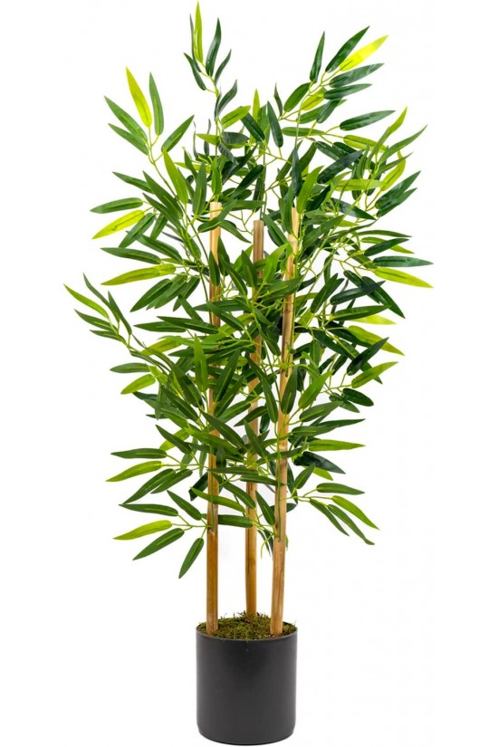 100cm Artificial Bamboo Tree in Gray Pot 100cm Artificial Bamboo Tree in Gray Pot