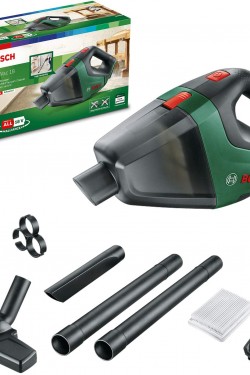 Akülü Elektrikli Süpürge, 0.5 L Hazne, 15.3 x 5.8 x 8.3 cm, 18 Volt