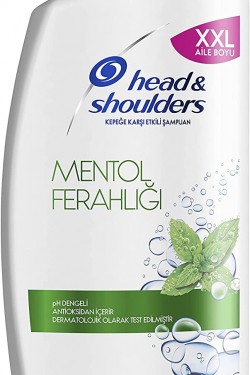 2'si 1 Arada Şampuan Mentol Ferahlığı Kepeğe Karşı Etkili, 800 ml
