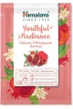 Herbals Anti-Falten-Papiermaske, Edelweiß, Granatapfel, Hyaluronsäure, 100 % Baumwolle, recycelbar, alle Haut, 30 g