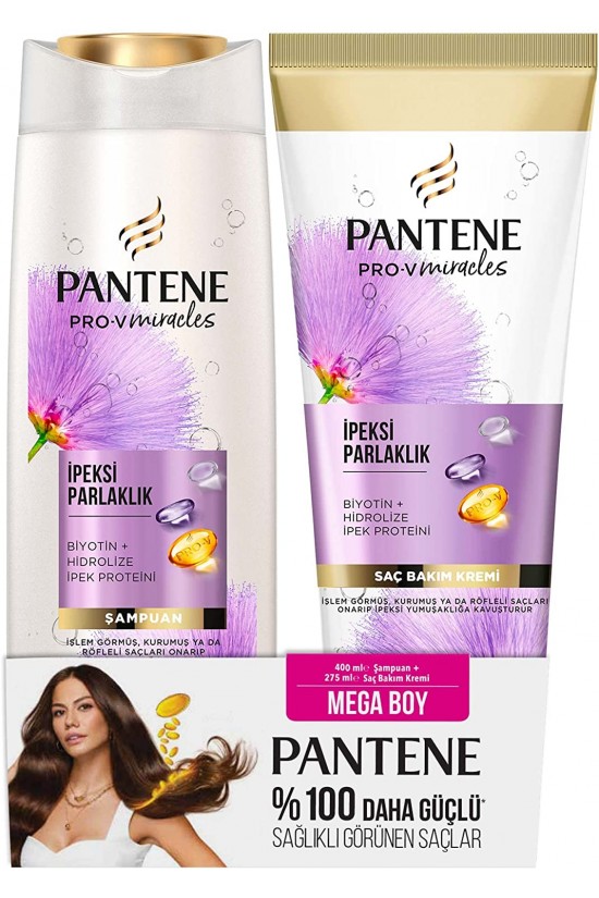 Pro-V Miracles Silky Shine 400 ml Shampoo + 275 ml Haarspülung Pro-V Miracles Silky Shine 400 ml Shampoo + 275 ml Haarspülung