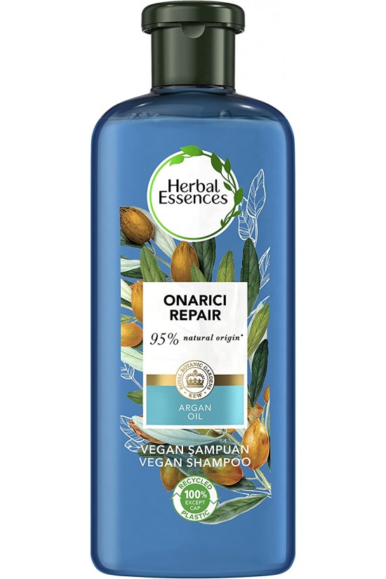 Vegan Şampuan Onarıcı Argan Yağı, 400 ml