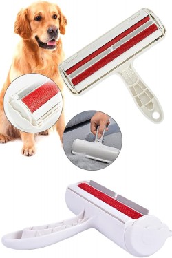 Kedi Köpek Tüy Toplayıcı Hazneli 2 Yönlü Kazak Kıyafet Elbise Halı Yatak Kıl Toz Tüy Toplayıcı