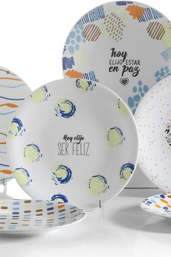 Zeugma Set de 6 Gâteaux pour 6 Personnes