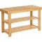 Ayakkabı Rafı, Ayakkabı Dolabı, Oturma Banklı, Bambu, 3 Raf Zeminli, 70 x 28 x 45 cm, Koridor, Banyo, Oturma Odası ve Antre İçin Ideal Lbs04N