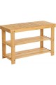 Ayakkabı Rafı, Ayakkabı Dolabı, Oturma Banklı, Bambu, 3 Raf Zeminli, 70 x 28 x 45 cm, Koridor, Banyo, Oturma Odası ve Antre İçin Ideal Lbs04N Ayakkabı Rafı, Ayakkabı Dolabı, Oturma Banklı, Bambu, 3 Raf Zeminli, 70 x 28 x 45 cm, Koridor, Banyo, Oturma Odası ve Antre İçin Ideal Lbs04N