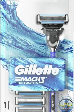 Mach3 Start Rasierer + Ersatzrasierer, 3er-Pack