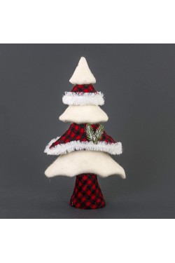 Déco Pin Noël (polystyrène) 24x11x40 Cm