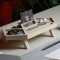 FAGUS WOOD Mini Slash Masa Düzenleyici Gri