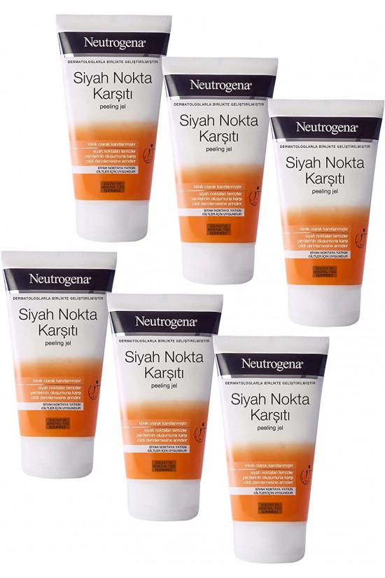 Siyah Nokta Karşıtı Peeling Jel (6 x 150 ml)