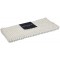 Tapis de bain Elvia 100% coton blanc