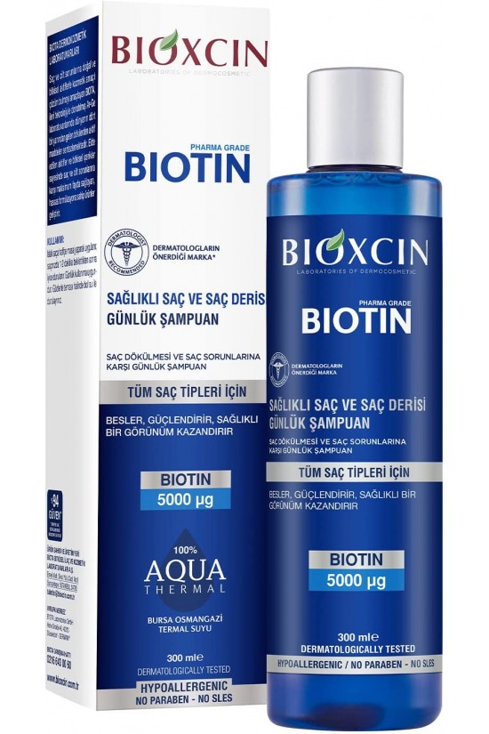 Tüm Saç Tipleri için Sağlıklı Saç ve Saç Derisi Günlük Şampuan 300 mL Tüm Saç Tipleri için Sağlıklı Saç ve Saç Derisi Günlük Şampuan 300 mL