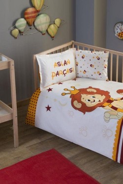 60105871 Galatasaray Bettwäsche-Set mit Löwenstück