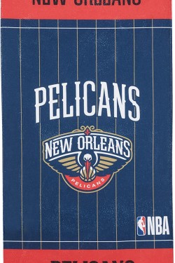 Erkek Çocuk NBA New Orleans Pelicans Lisanslı Plaj Havlu