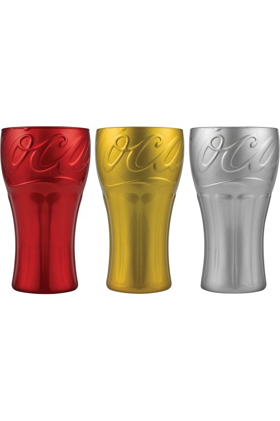 96613Z00 Coca Cola Meşrubat Bardağı, 3'lü 350 cc 96613Z00 Coca Cola Meşrubat Bardağı, 3'lü 350 cc