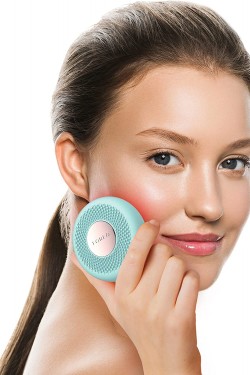 UFO Mini Akıllı Maske, Yüz Temizleme Terapi Cihazı (Mint, 1 Adet)