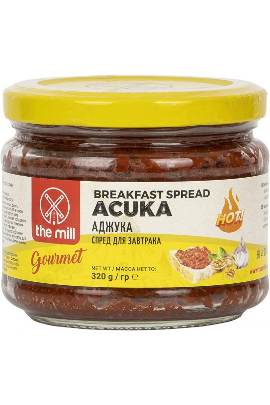 Gurme Acuka Acı Kahvaltılık Cam Kavanoz - Domates ve Acı Biber Salçası, Sarımsak, Baharat, Ceviz ve Zeytinyağı İçerikli - Kahvaltı ve Hamur İşleri İçin Uygun - Doğal - Pastörize 320 Gr Gurme Acuka Acı Kahvaltılık Cam Kavanoz - Domates ve Acı Biber Salçası, Sarımsak, Baharat, Ceviz ve Zeytinyağı İçerikli - Kahvaltı ve Hamur İşleri İçin Uygun - Doğal - Pastörize 320 Gr