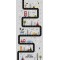 RFE6445 Waschbarer, rutschfester Kinderteppich