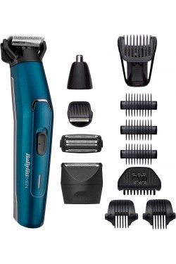 Kit de soins du visage et du corps Multi Groomer 12 têtes en acier japonais - Mt890E