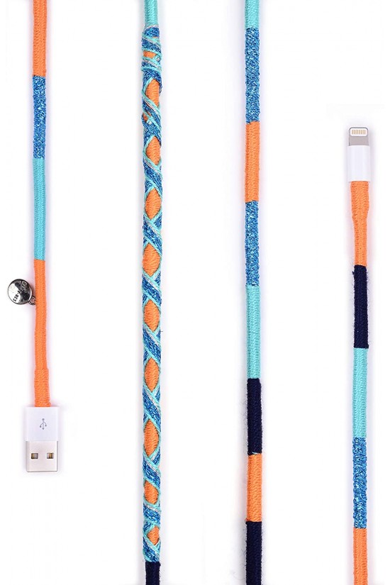 Blue Disco 1 m şarj al, Renkli Blue Disco 1 m şarj al, Renkli