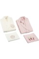 Soft Bamboo May Çift Kişilik Bambu Aile S Pembe-Ekru
