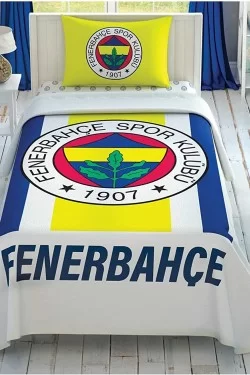 1000040075002 Fenerbahçe Jaune Bleu Marine Coton Piqué Ensemble, Multicolore