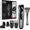 BT 7240 BT 7240 Hair & Beard Styler,Wireless,Wet&Dry +