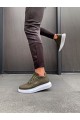 Knack High Sole Casual Shoes 040 Khaki Knack High Sole Casual Shoes 040 Khaki