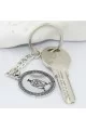 KEY RING ARES FIGURED STAINLESS STEEL KEY RING ARES FIGURED STAINLESS STEEL