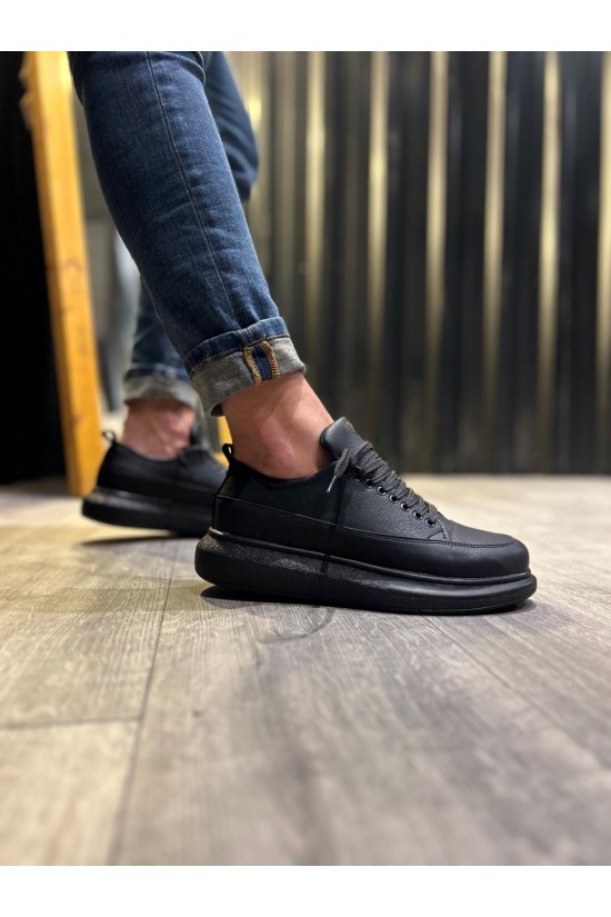 Knack Casual Shoes 814 Black (Black Sole) Knack Casual Shoes 814 Black (Black Sole)