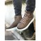 Knack High Sole Shoes B-080 Mink