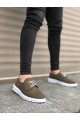 K&A-BA0003 Bağcıklı Klasik Spor Keten Haki Beyaz Yüksek Taban Casual Erkek Ayakkabı K&A-BA0003 Bağcıklı Klasik Spor Keten Haki Beyaz Yüksek Taban Casual Erkek Ayakkabı