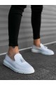 K&A-BA0005 Lace-Up High Sole Classic White Tasseled Men's Shoes K&A-BA0005 Lace-Up High Sole Classic White Tasseled Men's Shoes
