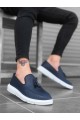 K&A-BA0005 Schnür-Herrenschuhe mit hoher Sohle, Marineblau, Weiß, klassische Quasten aus Corcik K&A-BA0005 Schnür-Herrenschuhe mit hoher Sohle, Marineblau, Weiß, klassische Quasten aus Corcik