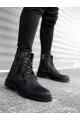 K&A-BA0053 Lace-Up Zippered Green Camouflage Men's Sport Boots Boots K&A-BA0053 Lace-Up Zippered Green Camouflage Men's Sport Boots Boots