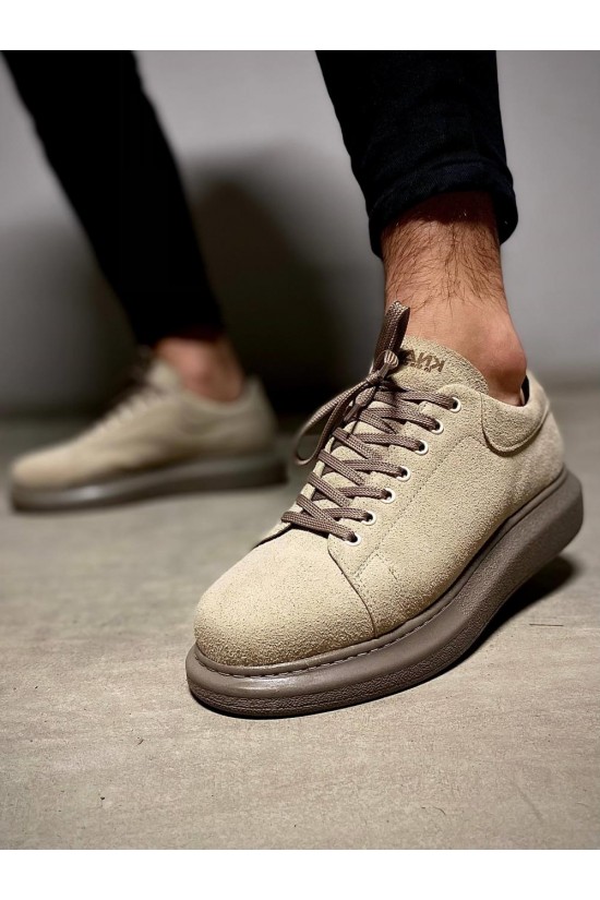 Knack High Sole Freizeitschuhe 044 Nerz Wildleder Knack High Sole Freizeitschuhe 044 Nerz Wildleder