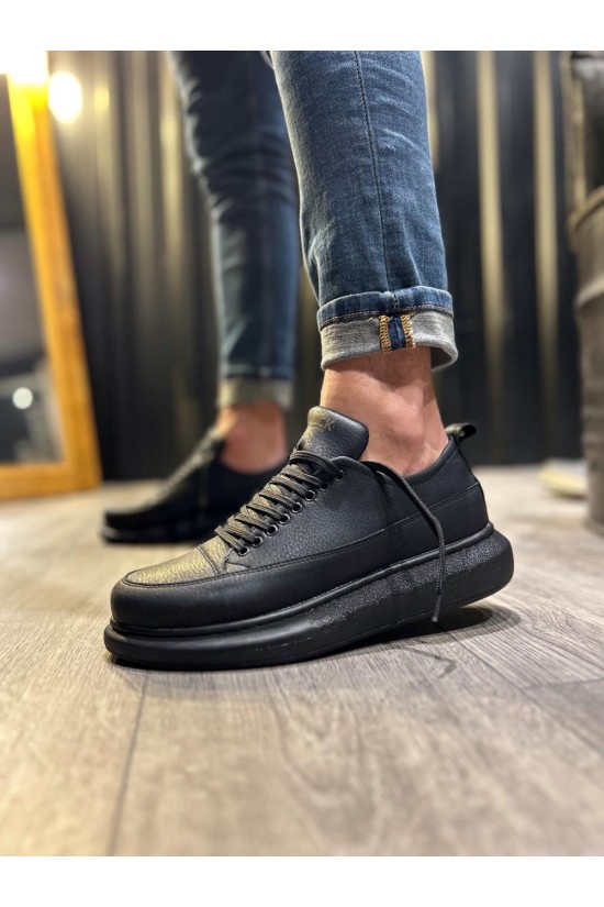 Knack Casual Shoes 814 Black (Black Sole) Knack Casual Shoes 814 Black (Black Sole)