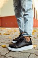 Knack Freizeitschuhe mit hoher Sohle 044 Schwarz (weiße Sohle) Knack Freizeitschuhe mit hoher Sohle 044 Schwarz (weiße Sohle)
