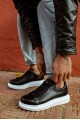 Knack Freizeitschuhe mit hoher Sohle 044 Schwarz (weiße Sohle) Knack Freizeitschuhe mit hoher Sohle 044 Schwarz (weiße Sohle)