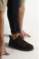 Casual Genuine Leather Suede Comfortable Men's Shoes Brown