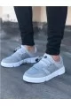 ERKEK SNEAKER RAHAT SPOR AYAKKABI BUZ GRİ ERKEK SNEAKER RAHAT SPOR AYAKKABI BUZ GRİ