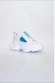 KADIN SNEAKER RAHAT SPOR AYAKKABI BEYAZ - MAVİ