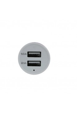 2.1 AMP 汽车点烟器插座，带双 USB 端口