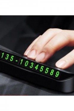 Otomobil Torpido Üstü Açılır Kapanır Telefon Numaralığı