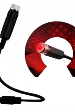 Araç İçi Usb li Aydınlatma Lazer Işık