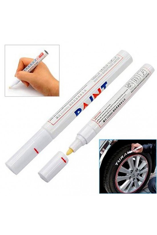 Rubber Writing Pen - White Rubber Writing Pen - White