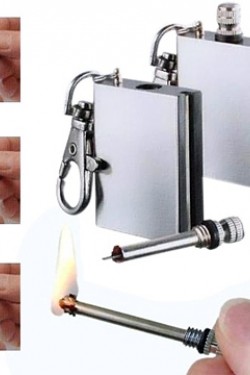 Zippo Benziniyle Çalışan Metal Kibrit
